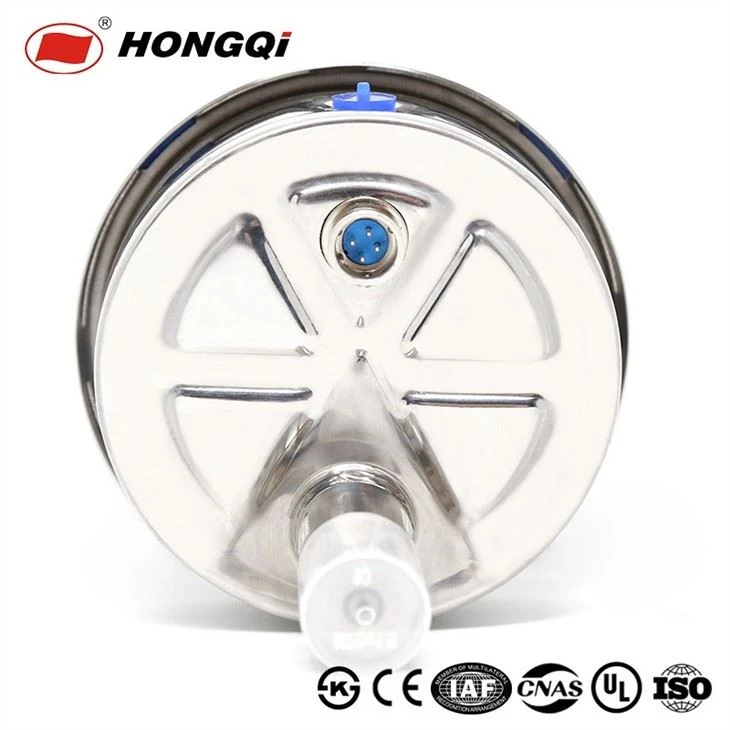 100mm Electric Contact Pressure Gauge With Full Stainless Steel