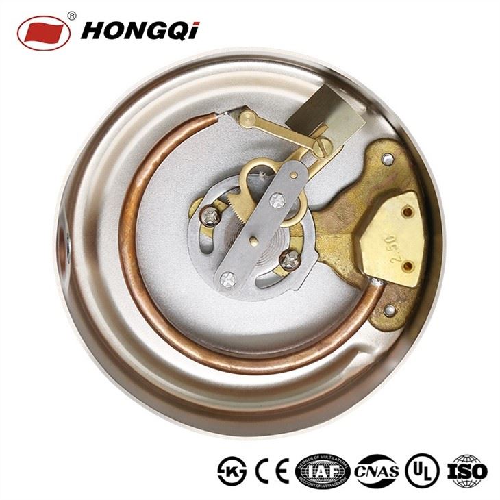 4inch Shockproof Pressure Gauge Filled With Silicic Oil