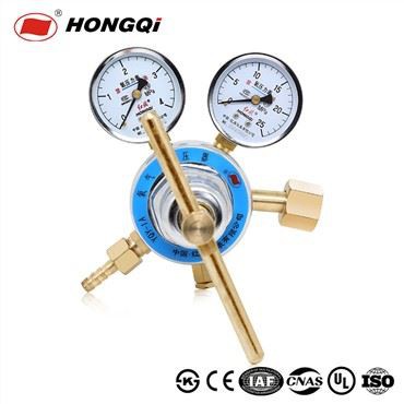 Hongqi iltkompressor trykkontakt kontrolventilregulator med manometerfittings
